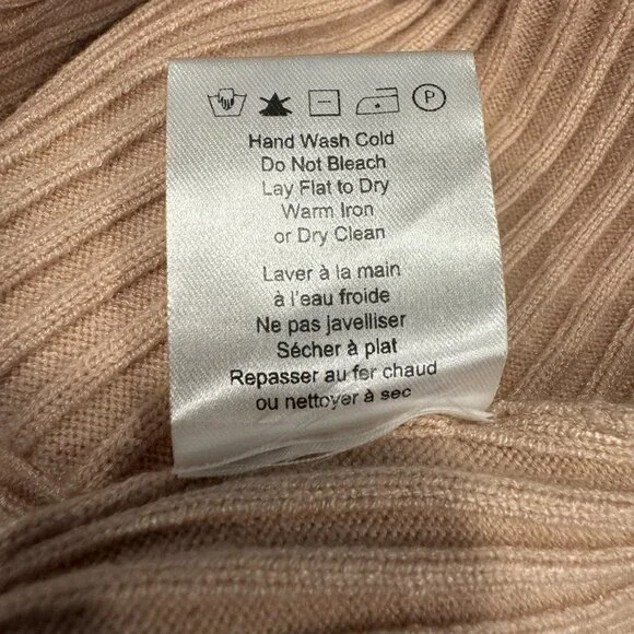 NWT Heartloom Antonia Tan Ribbed Midi Dress Size S - Picture 12 of 12